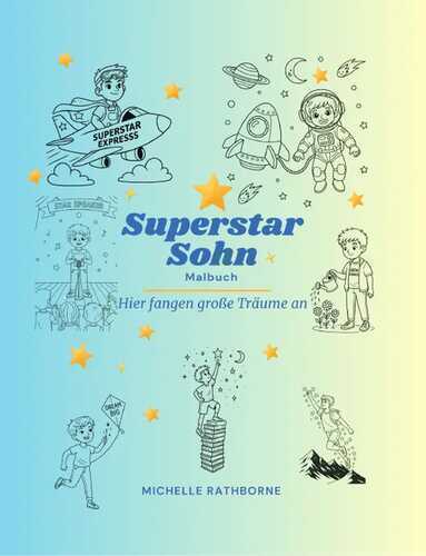 Superstar Sohn Malbuch