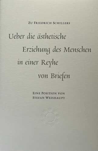 Das Schoene und die Zeit