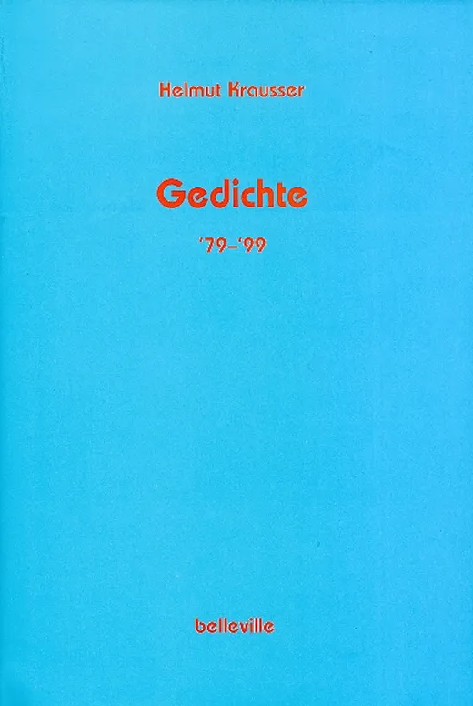 Gedichte '79-'99