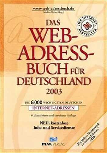 Das Web-Adressbuch für Deutschland 2003