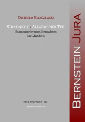 Strafrecht. Allgemeiner Teil