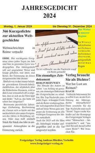 Jahresgedicht 2024