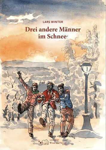 Drei andere Männer im Schnee