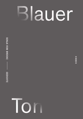 Blauer Ton — Sonja vom Brocke