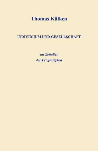 Individuum und Gesellschaft