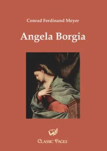 Angela Borgia — Conrad Ferdinand Meyer