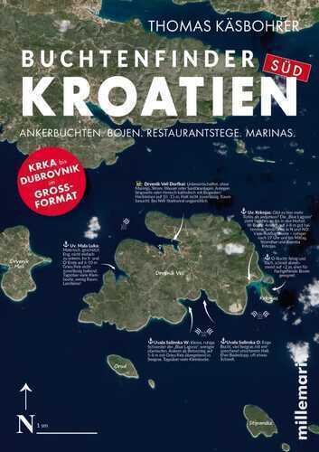 Buchtenfinder Kroatien Süd. Ausgabe 2024