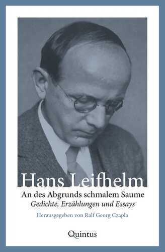 An des Abgrunds schmalem Saume
