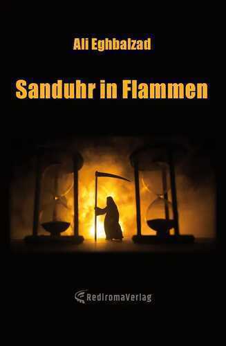 Sanduhr in Flammen