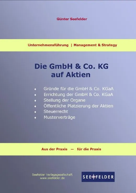 Wie gründe ich eine GmbH & Co. KG auf Aktien
