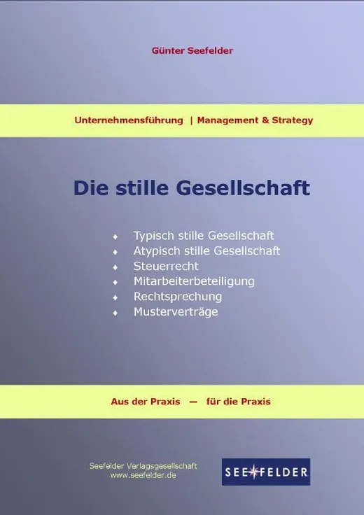 Wie gründe ich eine stille Gesellschaft