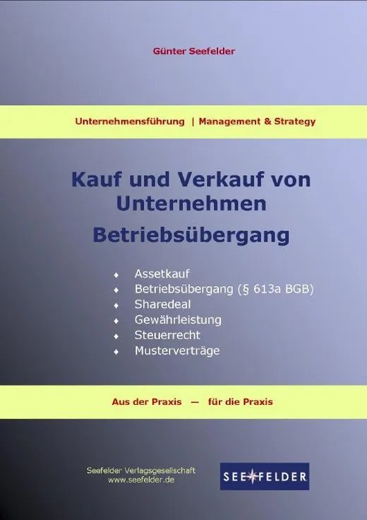 Kauf und Verkauf von Unternehmen - Betriebsübergang