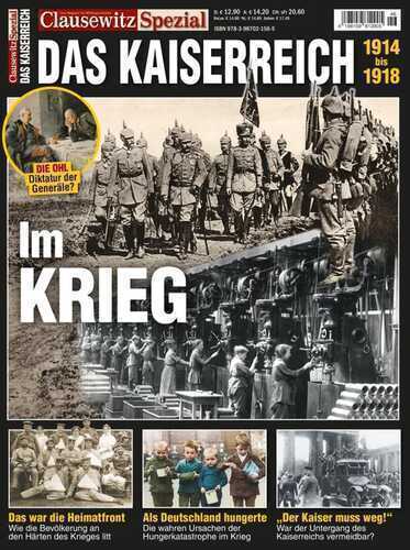 Heimatfront- Das Kaiserreich im Krieg: Clausewitz Spezial 46