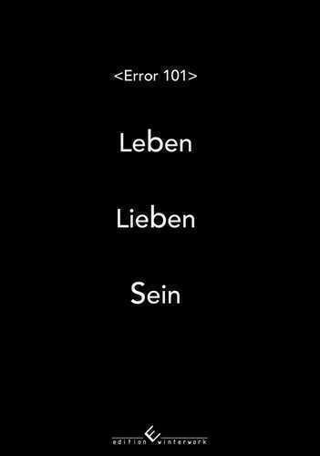 Error 101 — Tobias Senn