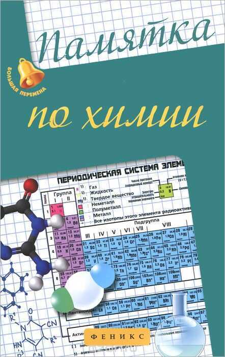 Памятка По Химии