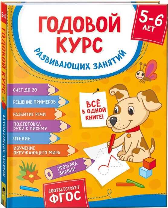 Годовой курс занятий. 5-6 лет