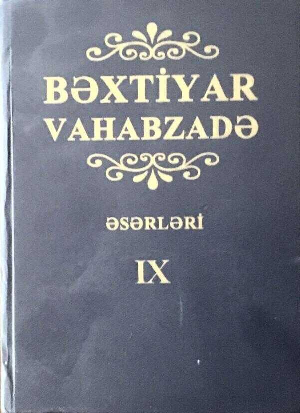 Əsərləri IX Cild