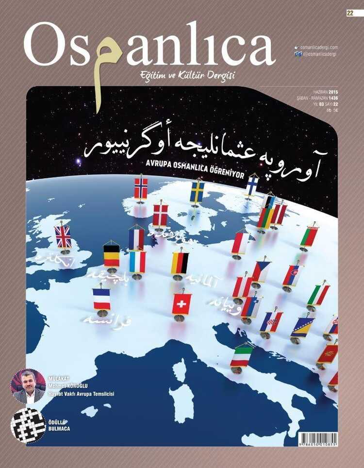 Osmanlıca - Sayı 22 (Haziran 2015)