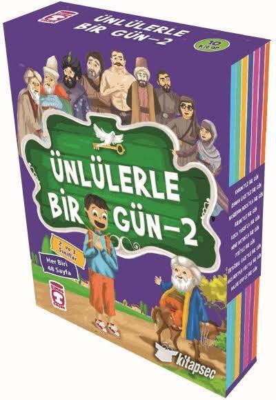 Ünlülerle Bir Gün - 2 (10 Kitap)