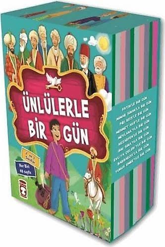 Ünlülerle Bir Gün - 1 (10 Kitap)