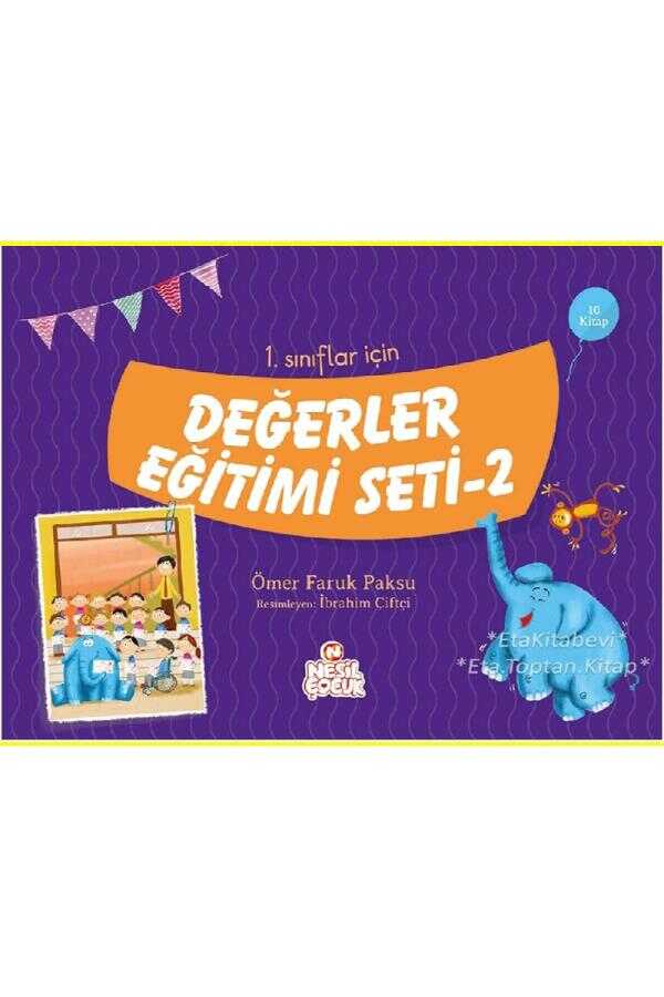 1. Sınıflar İçin Değerler Eğitimi - 2.Set (10 Kitap)