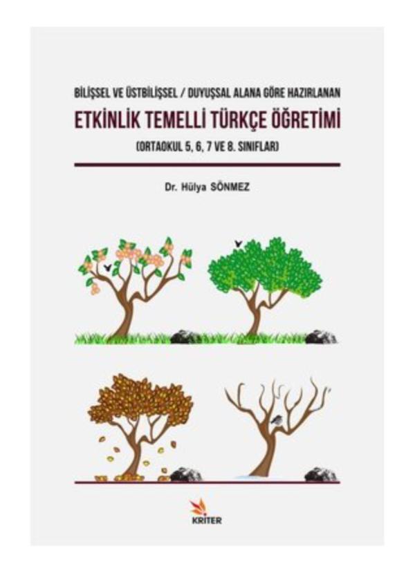 Etkinlik Temelli Türkçe Öğretimi