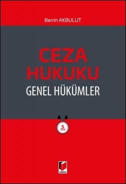 Ceza Hukuku Genel Hükümler