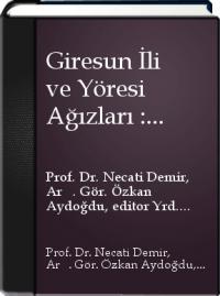 Giresun İli ve Yöresi Ağızları