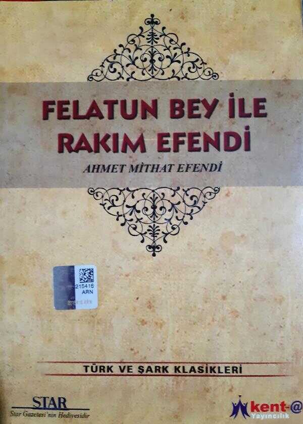 Felatun Bey ve Rakım Efendi