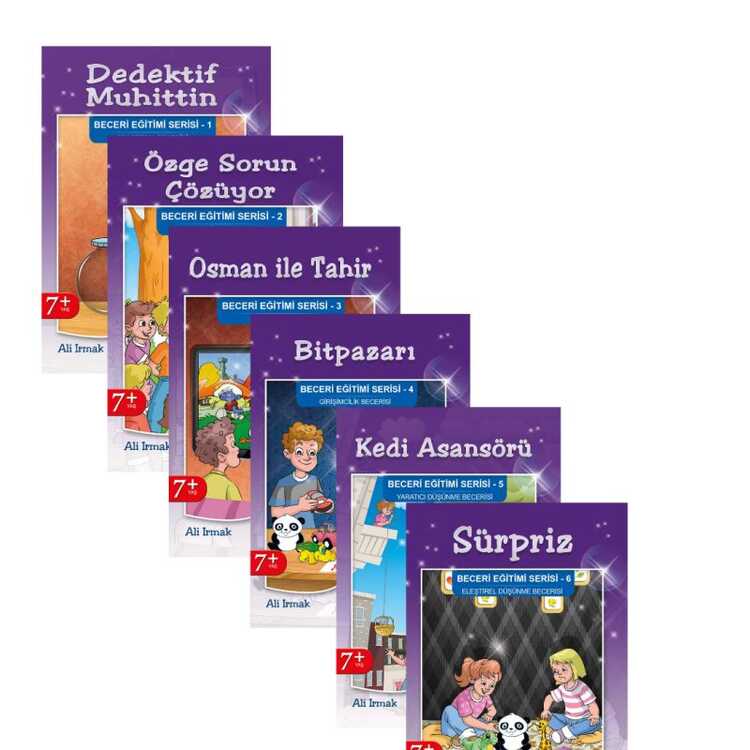 7 Yaş Beceri Eğitim Serisi (6 Kitap Takım)