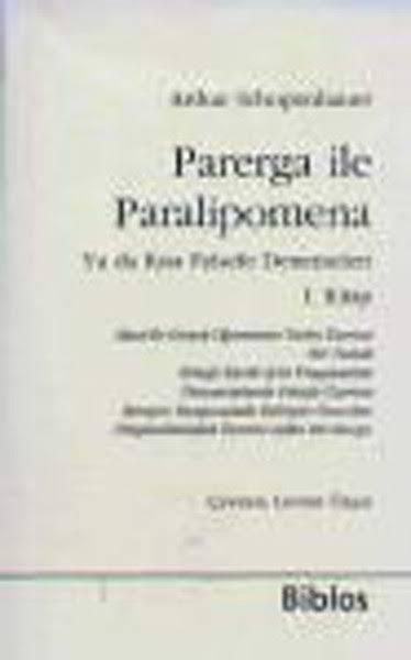 Parerga ile Paralipomena