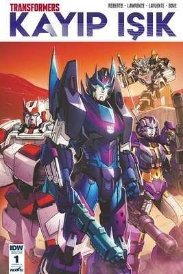Transformers Kayıp Işık - Bölüm 1 Kapak A