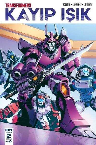 Transformers Kayıp Işık - Bölüm 2 Kapak A
