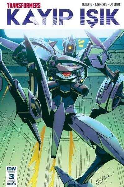 Transformers Kayıp Işık - Bölüm 3 Kapak A