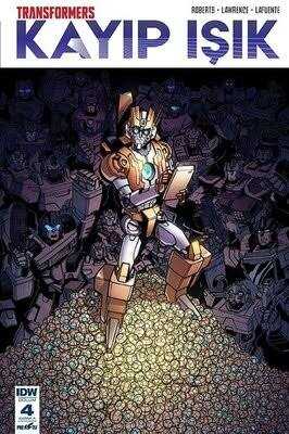 Transformers Kayıp Işık - Bölüm 4 Kapak A