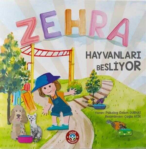 Zehra Hayvanları Besliyor