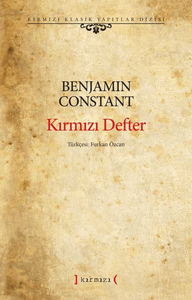 Kırmızı Defter — Benjamin CONSTANT