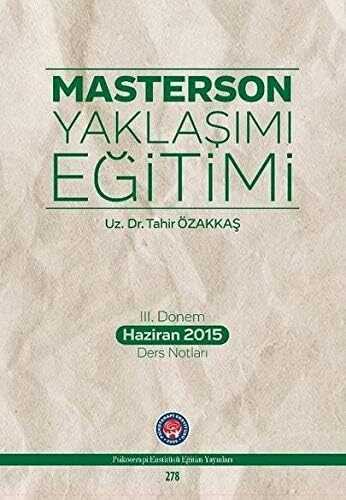 Masterson Yaklaşımı Eğitimi (Haziran 2015)