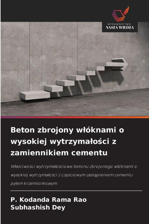 Beton zbrojony w¿óknami o wysokiej wytrzyma¿o¿ci z zamiennikiem cementu