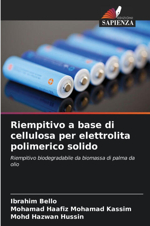 Riempitivo a base di cellulosa per elettrolita polimerico solido