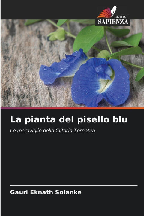 La pianta del pisello blu