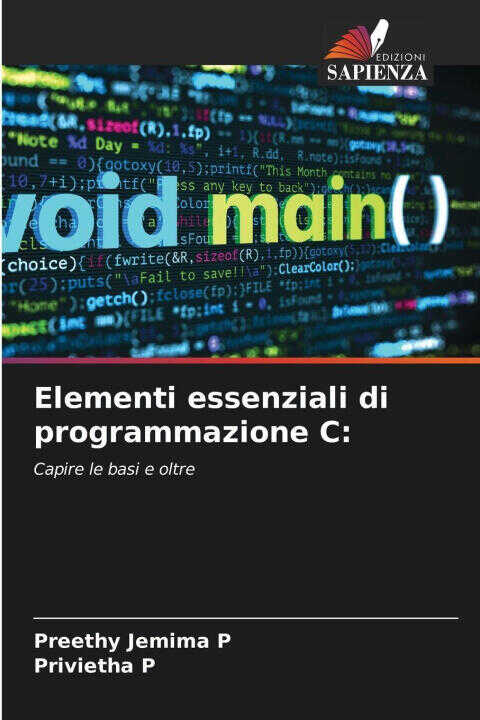Elementi essenziali di programmazione C: