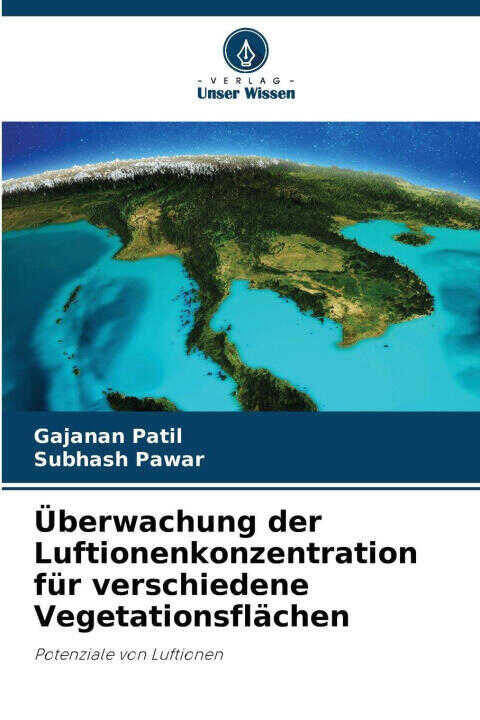 Überwachung der Luftionenkonzentration für verschiedene Vegetationsflächen