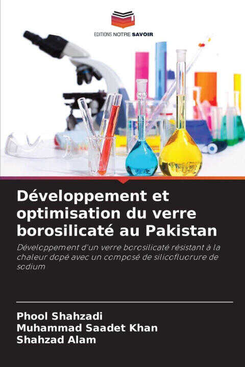 Développement et optimisation du verre borosilicaté au Pakistan