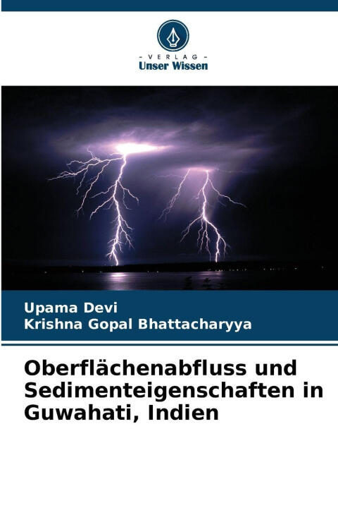 Oberflächenabfluss und Sedimenteigenschaften in Guwahati, Indien