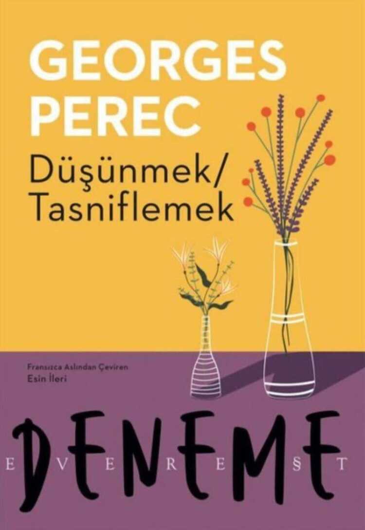 Düşünmek / Tasniflemek