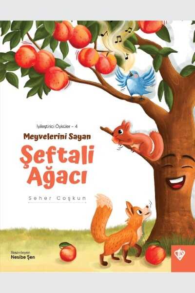 Meyvelerini Sayan Şeftali Ağacı