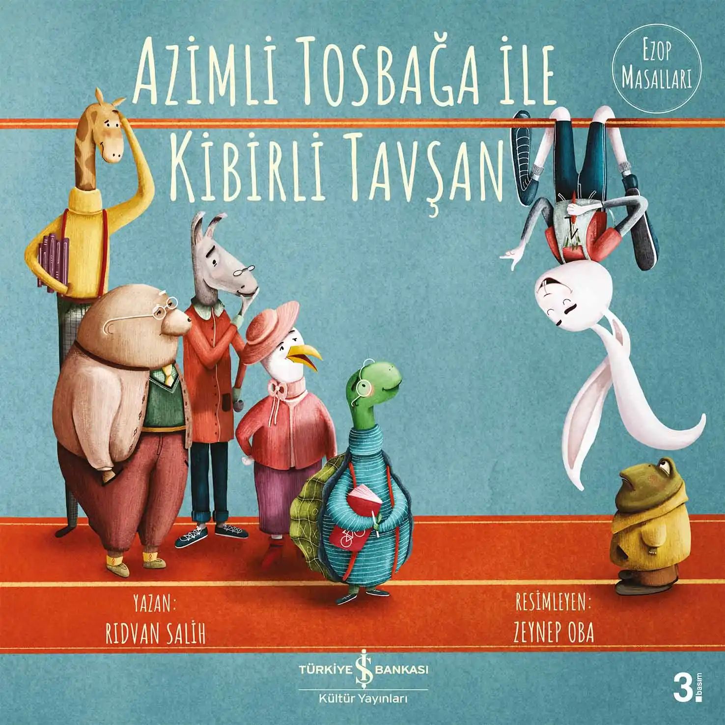 Azimli Tosbağa ile Kibirli Tavşan — Rıdvan Salih