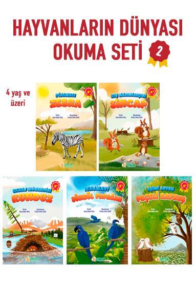 Hayvanların Dünyası Okuma Seti 2