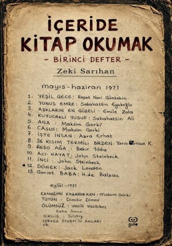 İçeride Kitap Okumak — Zeki Sarıhan